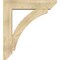 Ekena Millwork Thorton Slat Rough Sawn Bracket w/ Offset Brace, Douglas Fir, 8"W x 36"D x 40"H BKT0806X36X40THR06RDF - alternate 3